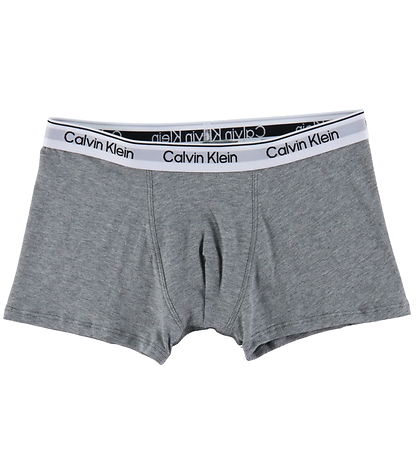 Calvin Klein Boxershorts - 2-pak - Greyheather/Northatlantic