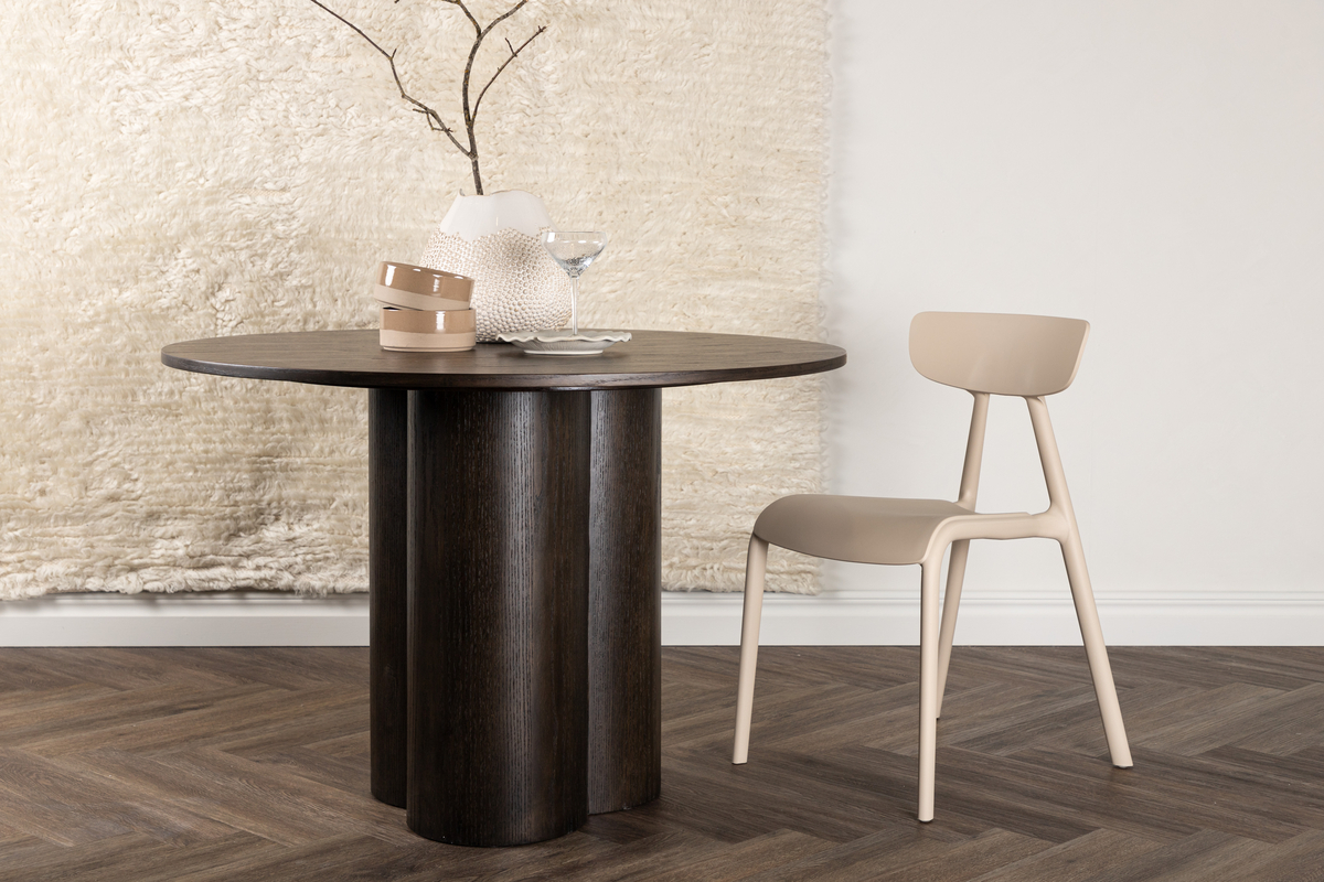 Eettafel Grenaa Ø110 cm walnoot