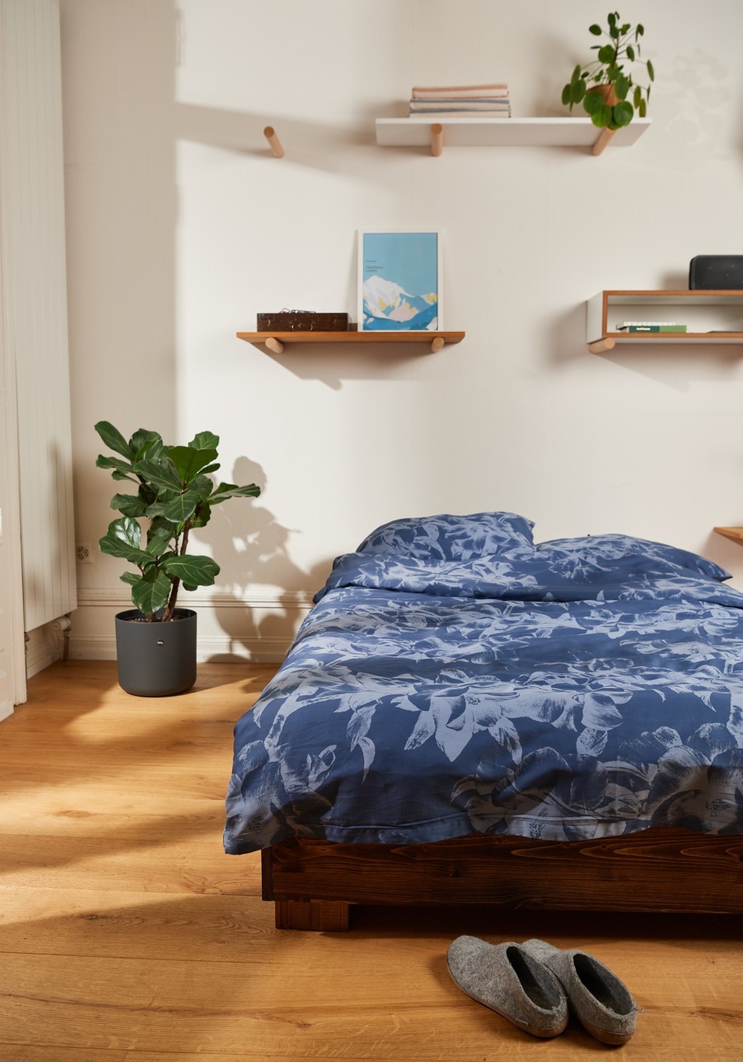 Journey Living Duvetbezug Berta Smoke Blue/Indigo