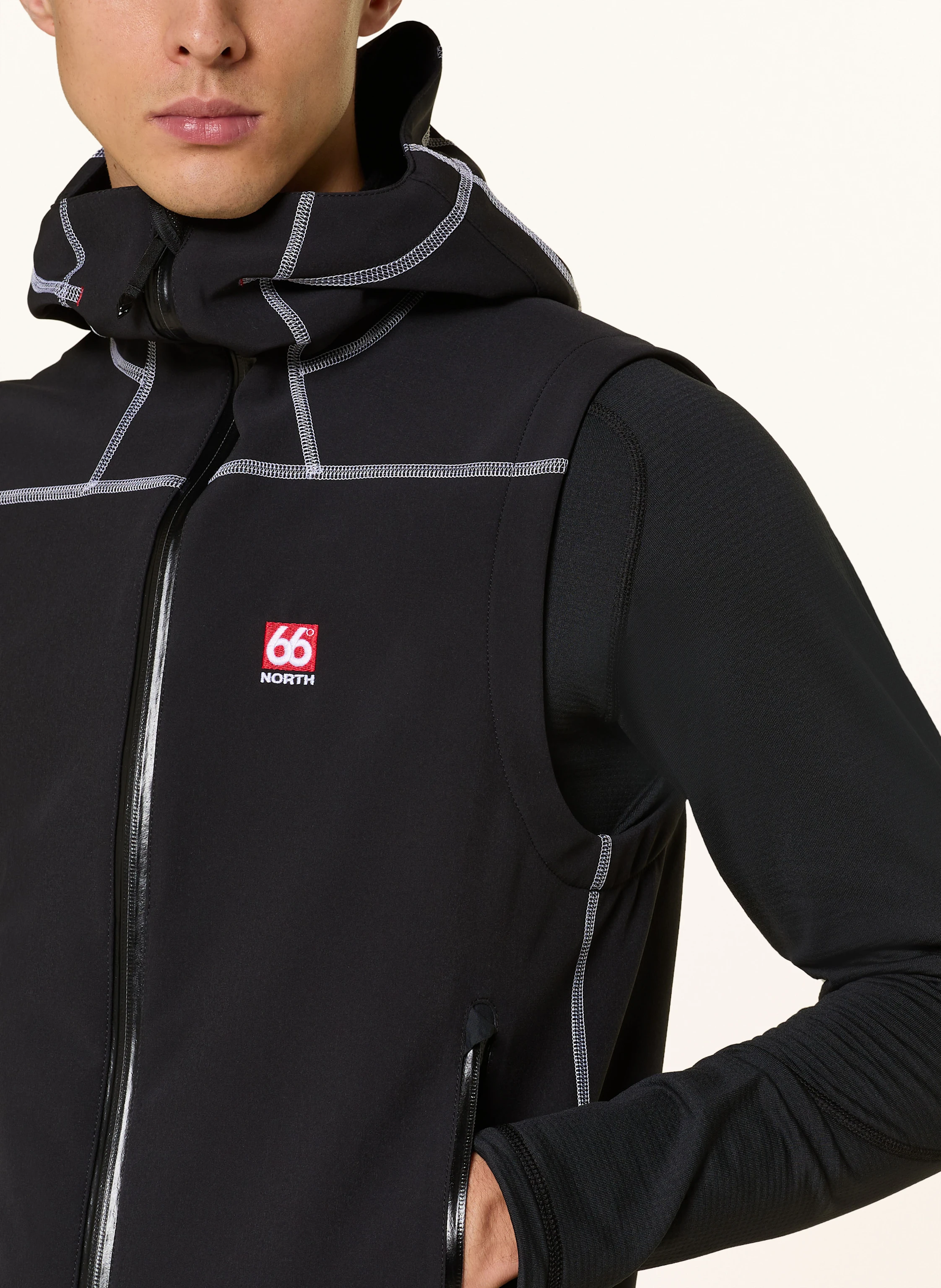 66°NORTH Softshell-Weste VATNAJOKULL