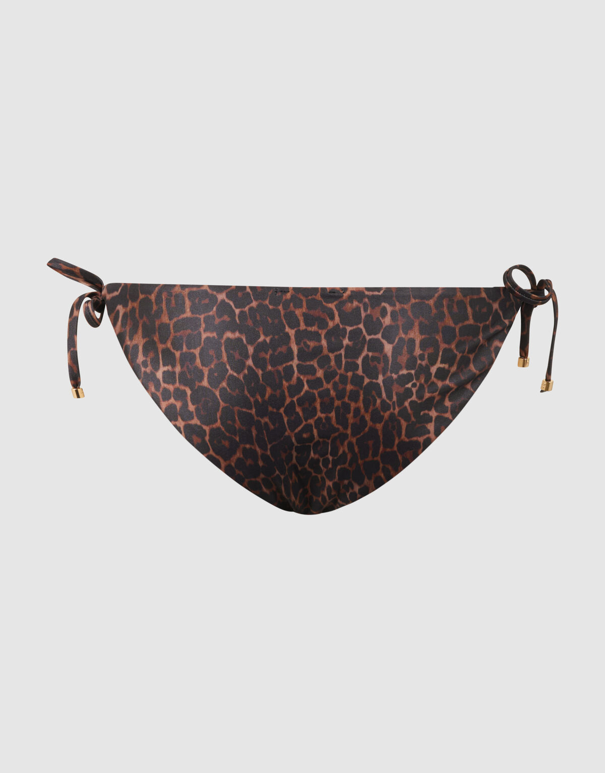 Leopard Bikini Broekje Donkerbruin