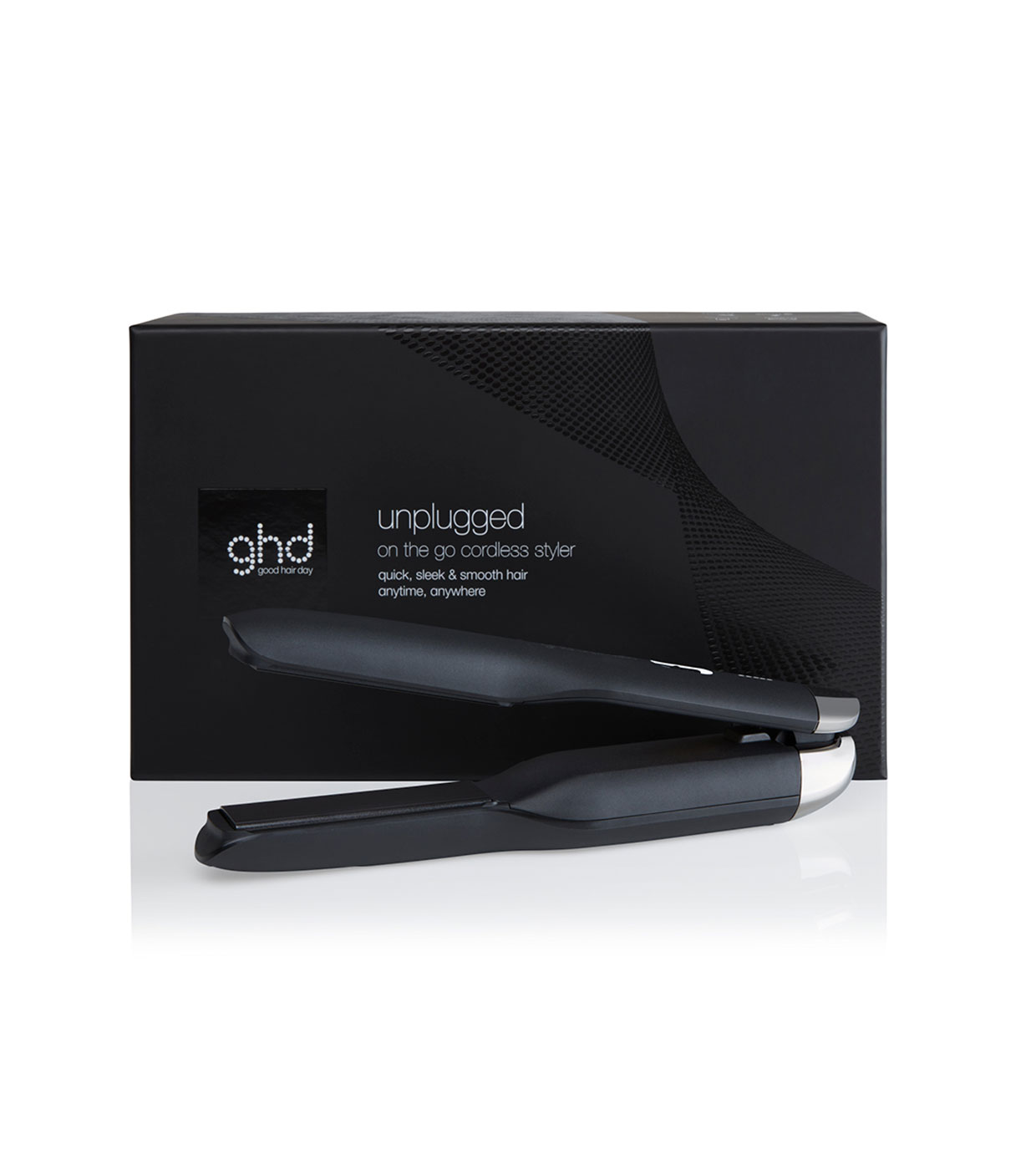 ghd - Alisador sem fio ghd Unplugged - Preto
