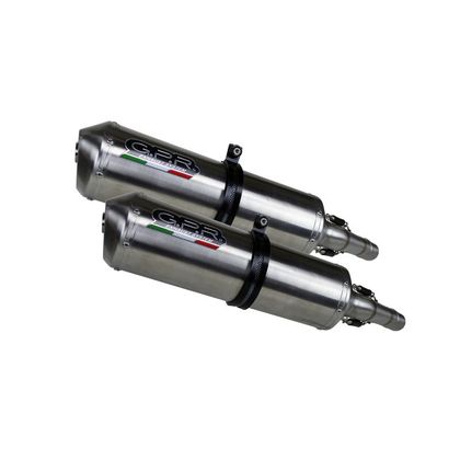 Silencieux GPR SATINOX DOUBLE CATA