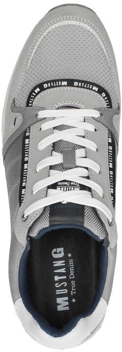 Mustang Veterschoenen Laag licht grijs