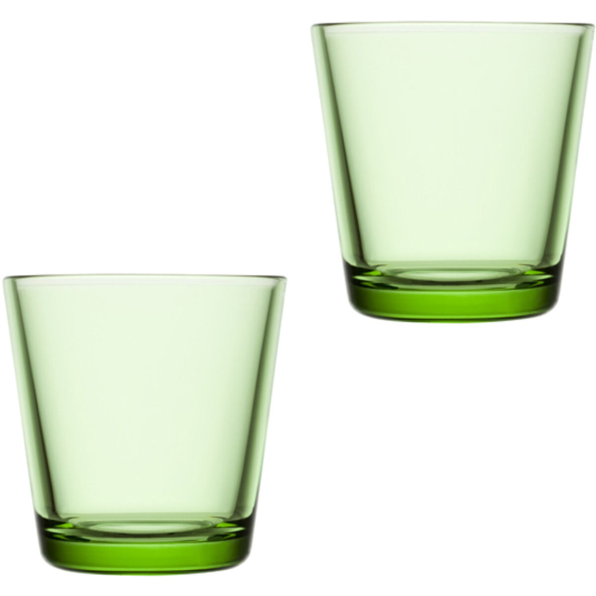 Kartio Glass 21 cl Eplegrønn 2-pack