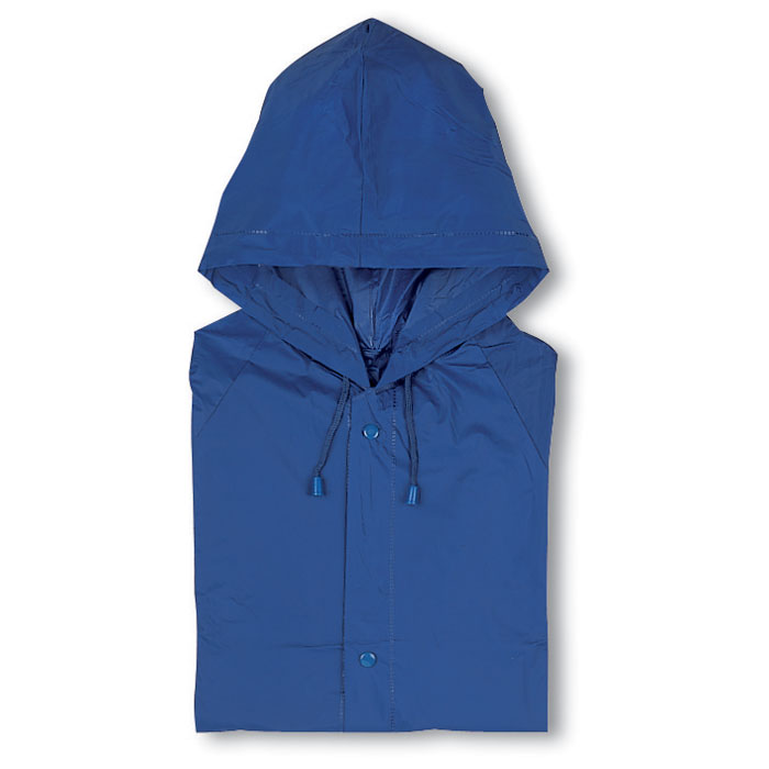 GiftRetail KC5101 - BLADO Imperméable PVC avec Capuche et Fermeture Pression
