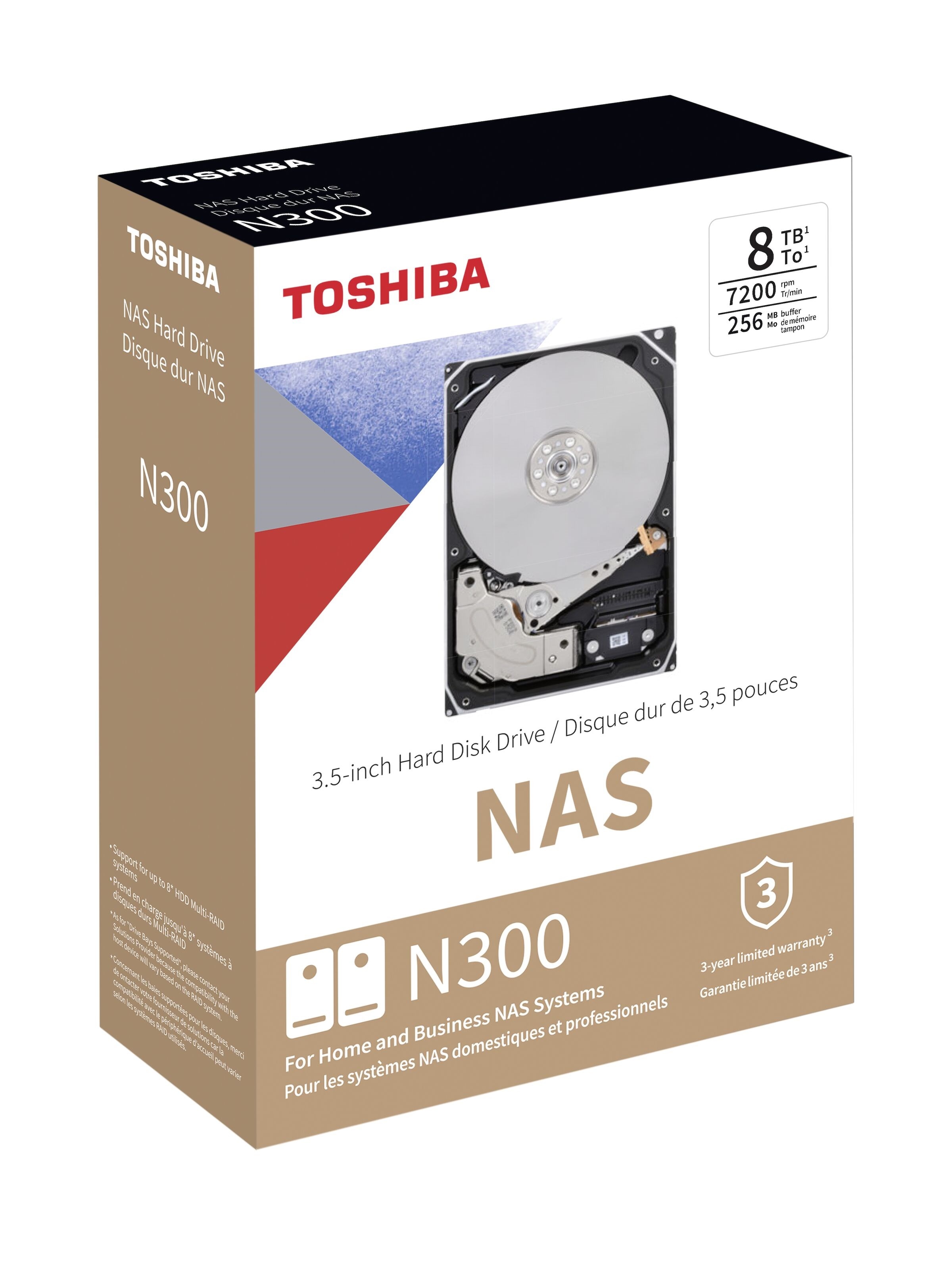 Toshiba N300 Harddisk for NAS 3,5