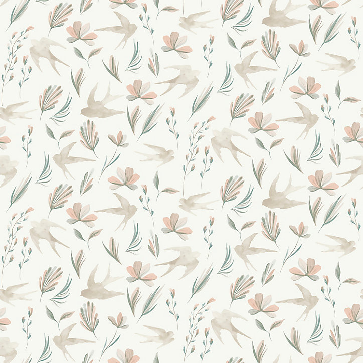 Papier peint pré-encollé vinyle intissé Easy Roll GoodHome Aubourne beige l.53 x H.1005 cm
