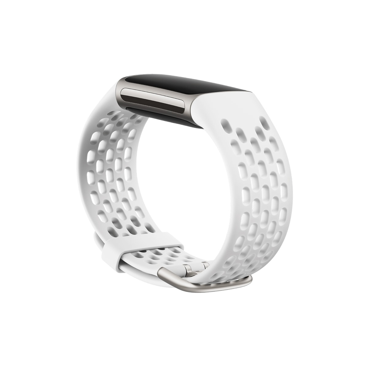 Reimer til Fitbit Charge 5 i silikon 3-pakning turkis / korall / hvit