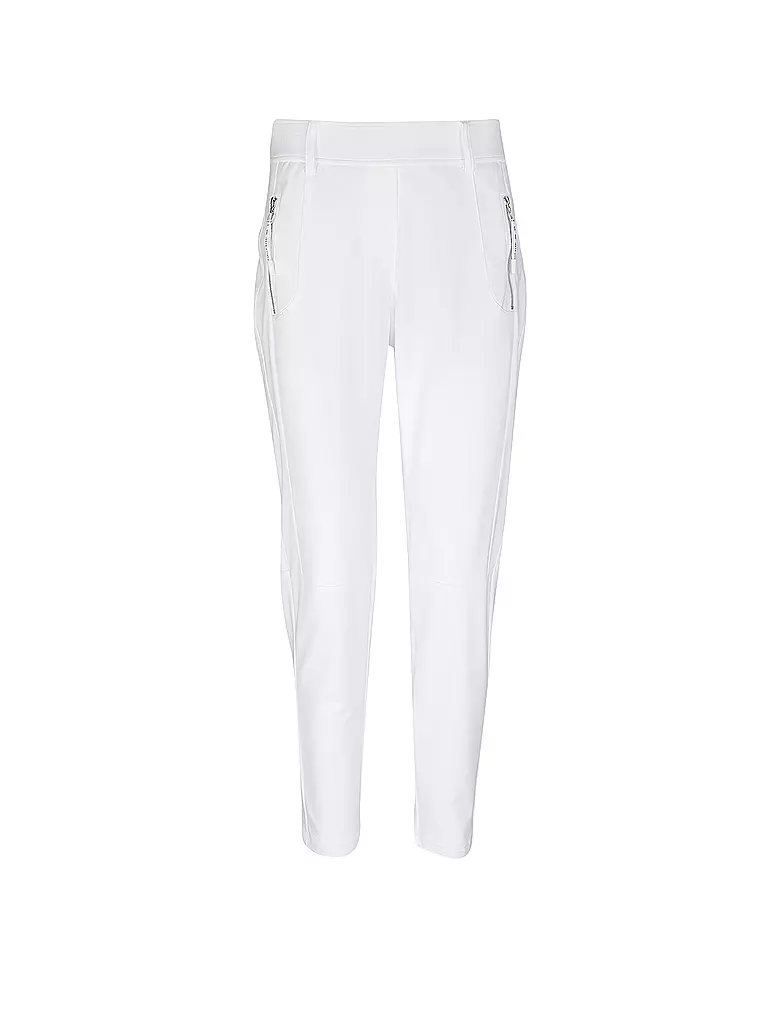 RAFFAELLO ROSSI Hose Jogging Fit NATINA SPORT weiss