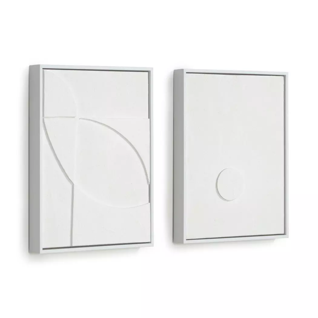 Wandbild 2tlg., 32 x 42 cm Brunella