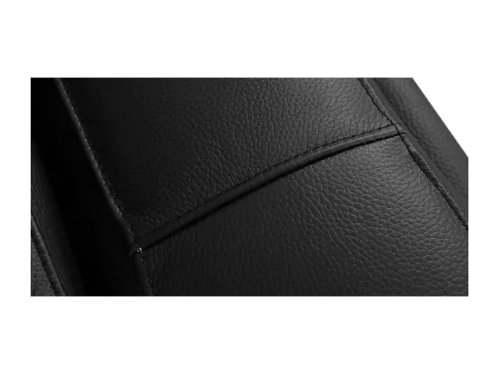 Fauteuil cuir Design ALIYAH Noir