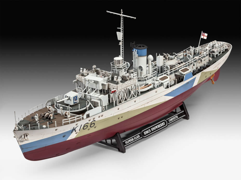 Flower Class Corvette HMCS Snowberry, Revell Modellbausatz