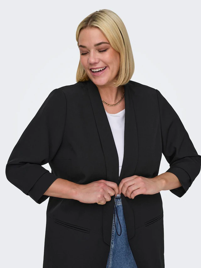 ONLY CARMAKOMA Kurzblazer »CARELLY 3/4 LIFE BLAZER WVN«