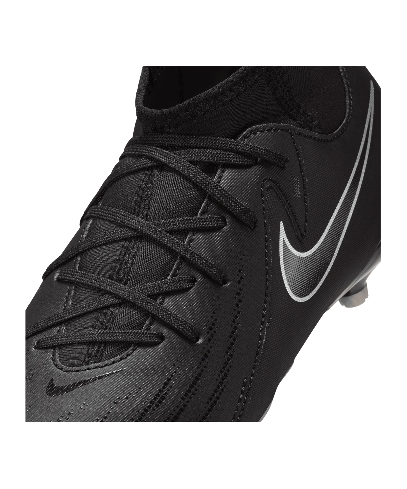 Nike Jr Phantom Luna II Academy FG/MG Shadow Kids Schwarz F001