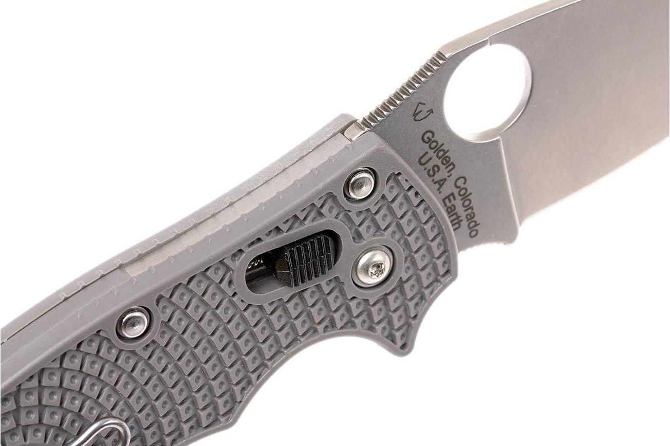 Spyderco Manix 2 Lightweight Maxamet Grey C101PGY2 zakmes