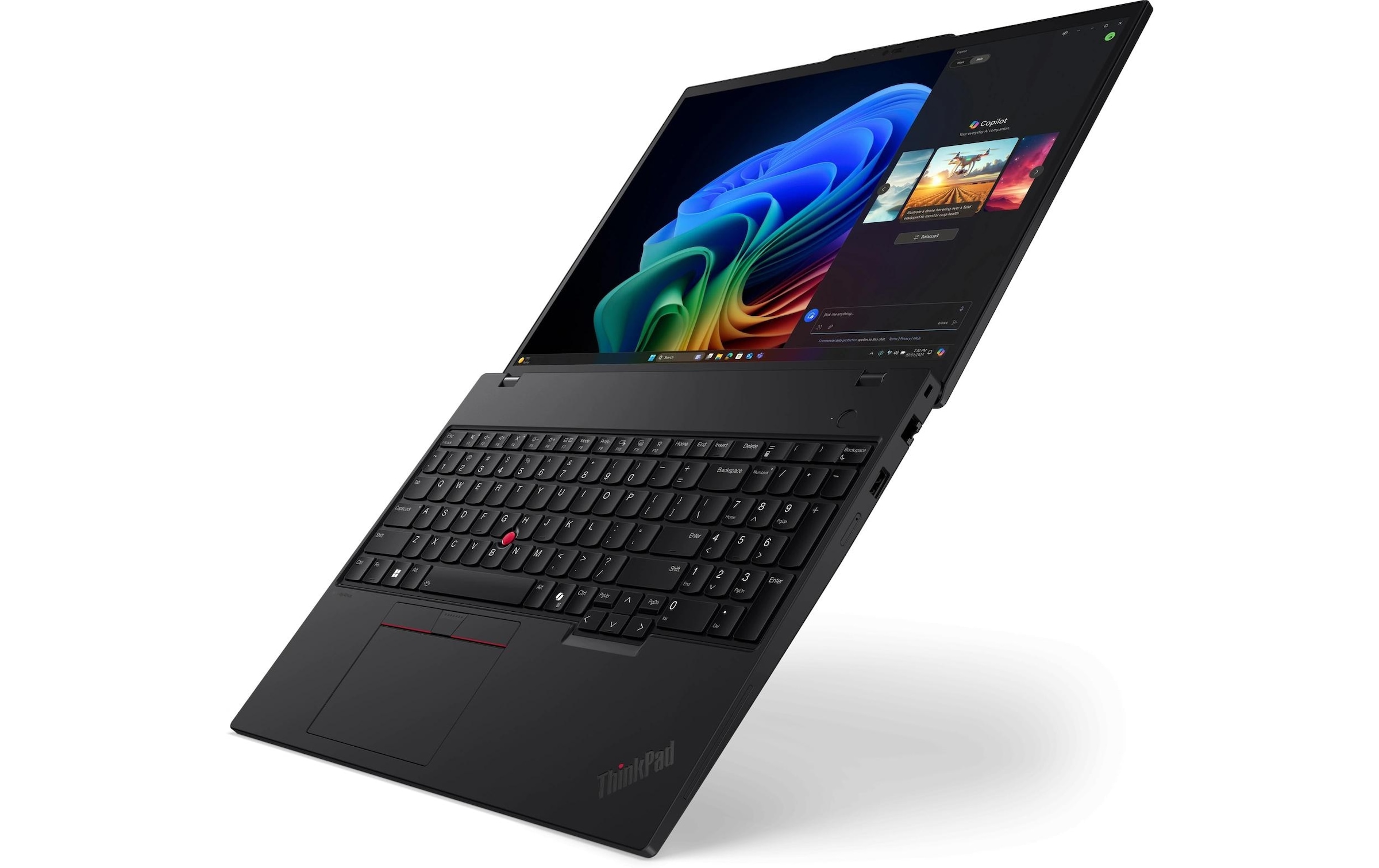 Lenovo Notebook »ThinkPad T16 Gen 4 (AMD) Copilot+ PC« / 16 ″ AMD Ryzen™ AI 5 512 GB SSD