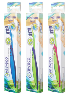 Yaweco Tandenborstel Bio Medium Nylon 1ST