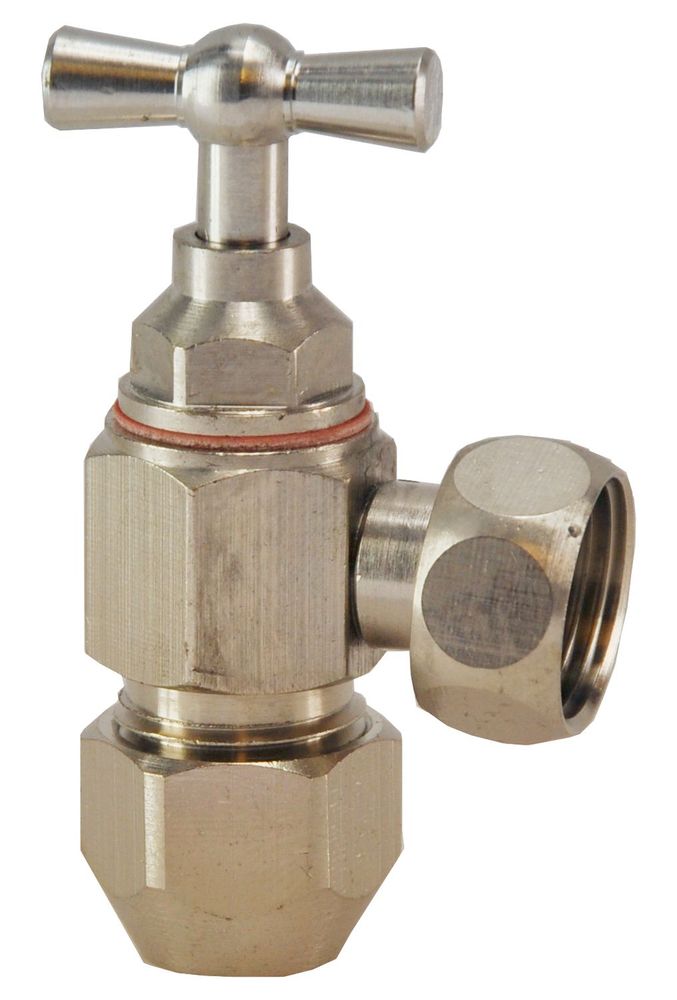 Mueller Hoekstopkraan 3210 3/8x10mm chroom