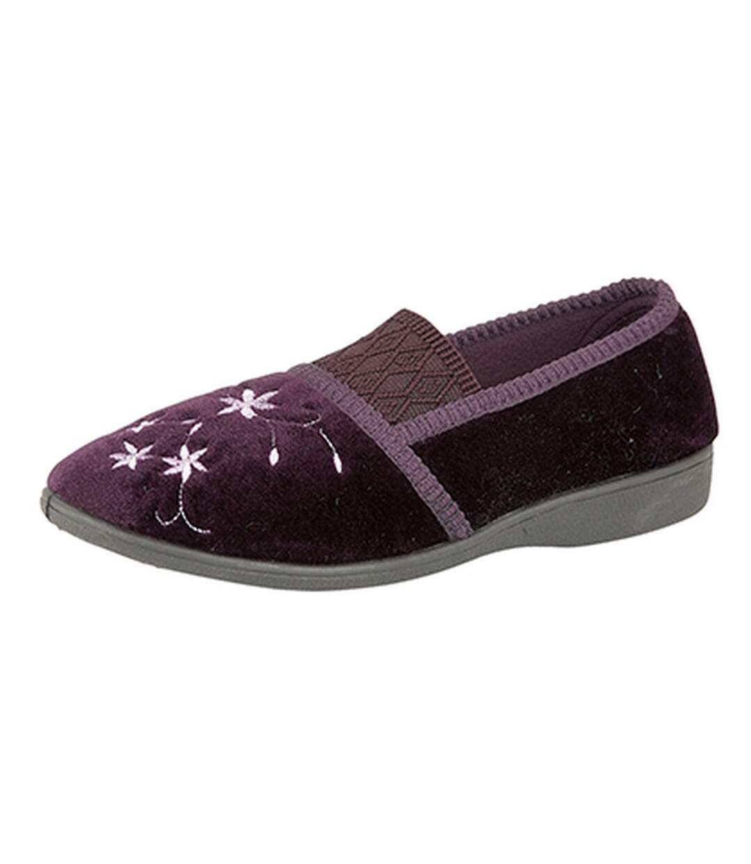 Zedzzz Joanna - Chaussons - Femme (Pourpre) - UTDF1319