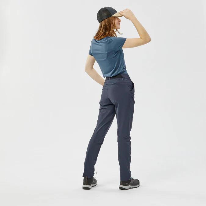 Decathlon Quechua - Calça de caminhada feminina Quechua para montanha MH100
