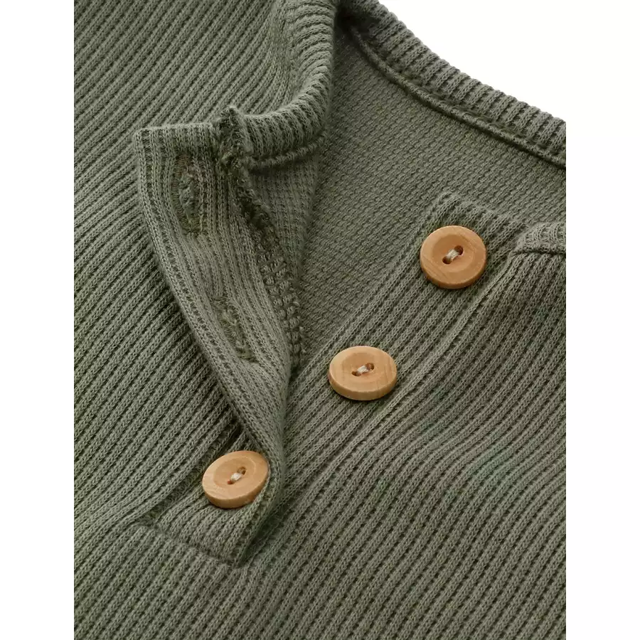Baby Sweets Shirt Langarm Nice, Wild & Cute khaki