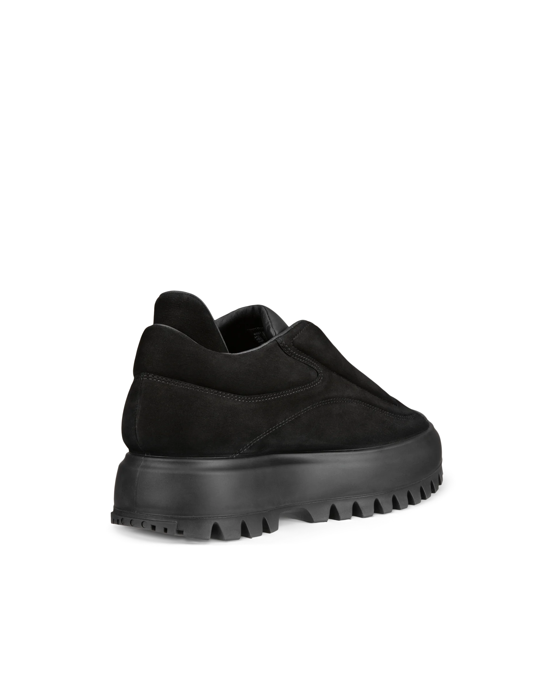 ECCO STREET ACE RAL7000 M Herren Sneaker aus Nubukleder Schwarz