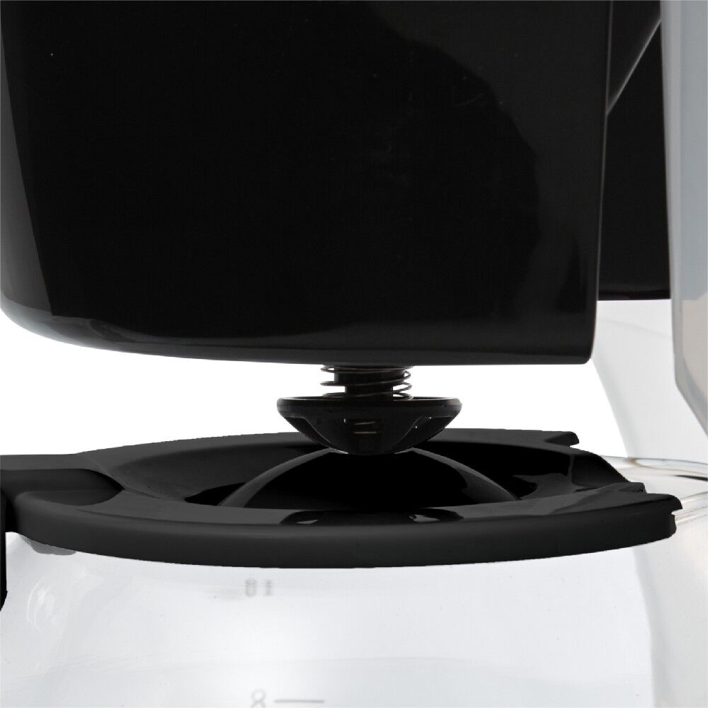 Cafetière Homday noire 1.25L