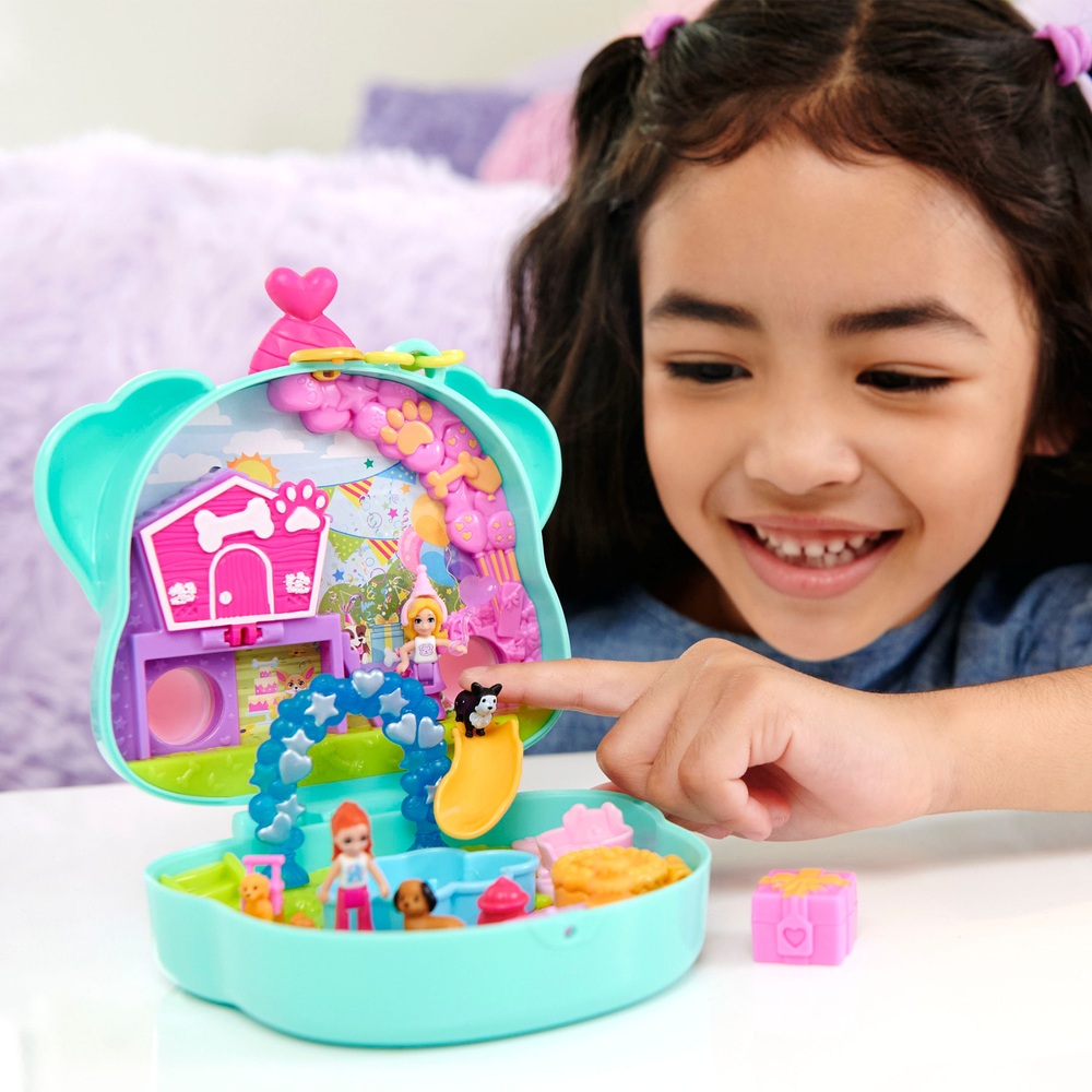 Polly Pocket Hundegeburtstags-Spielset (Kompaktset)