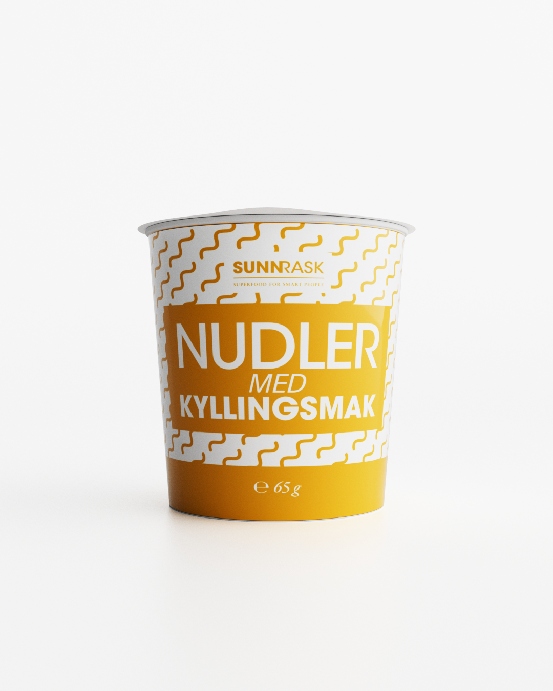 SunnRask Nudler Med Kyllingsmak 3x65g