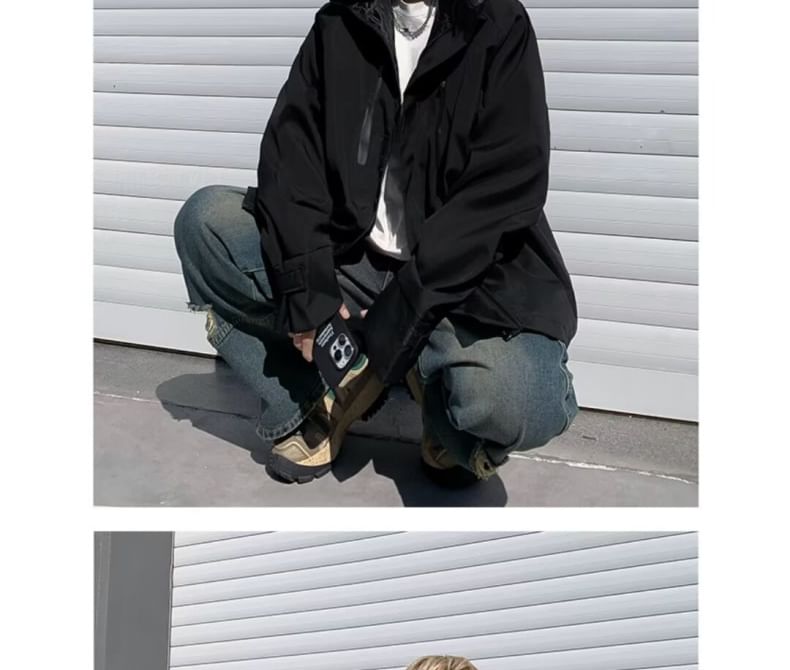 Bay Go Mall - Effen parka met capuchon