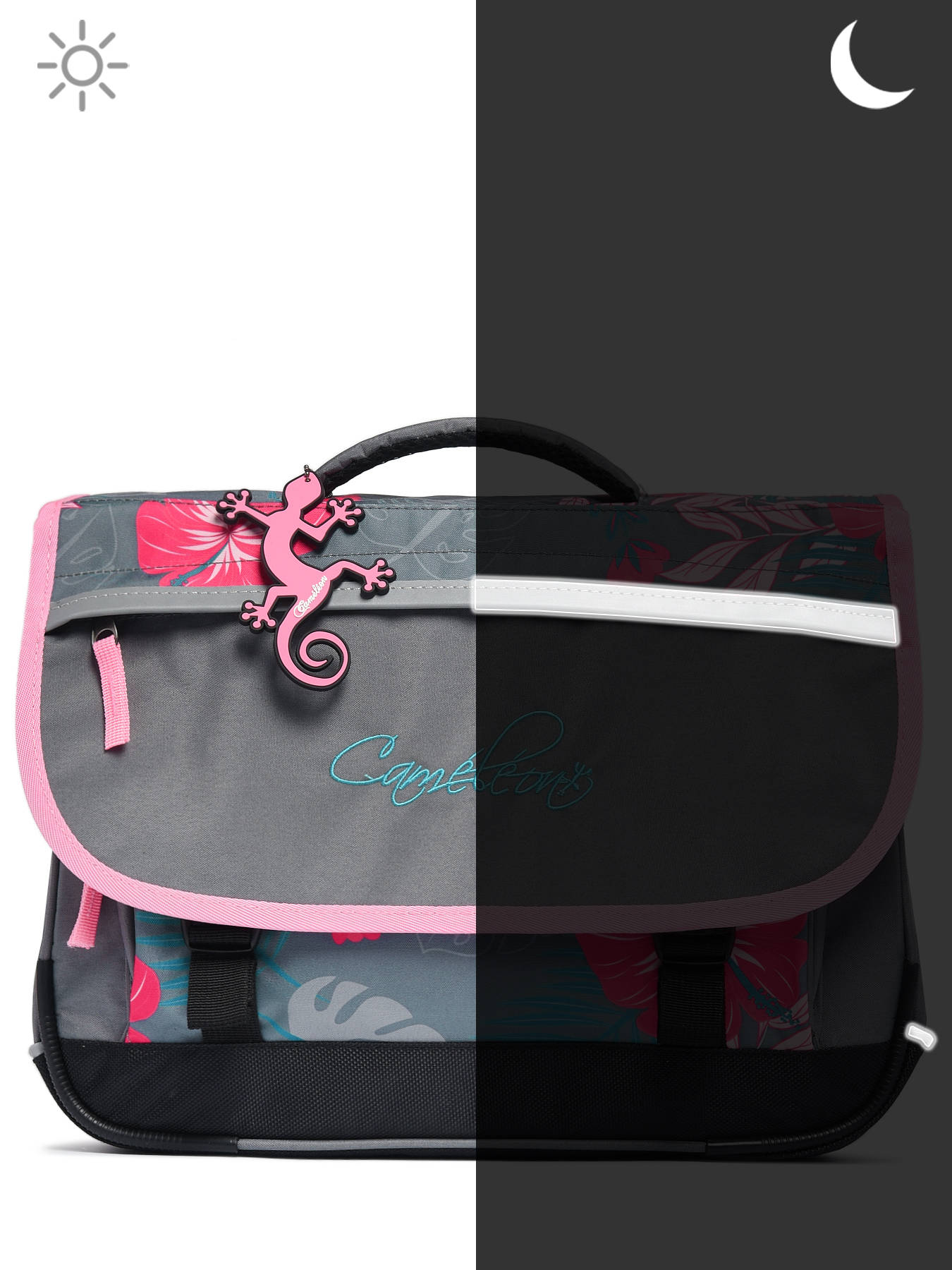 Cartable 2 compartiments CAMELEON