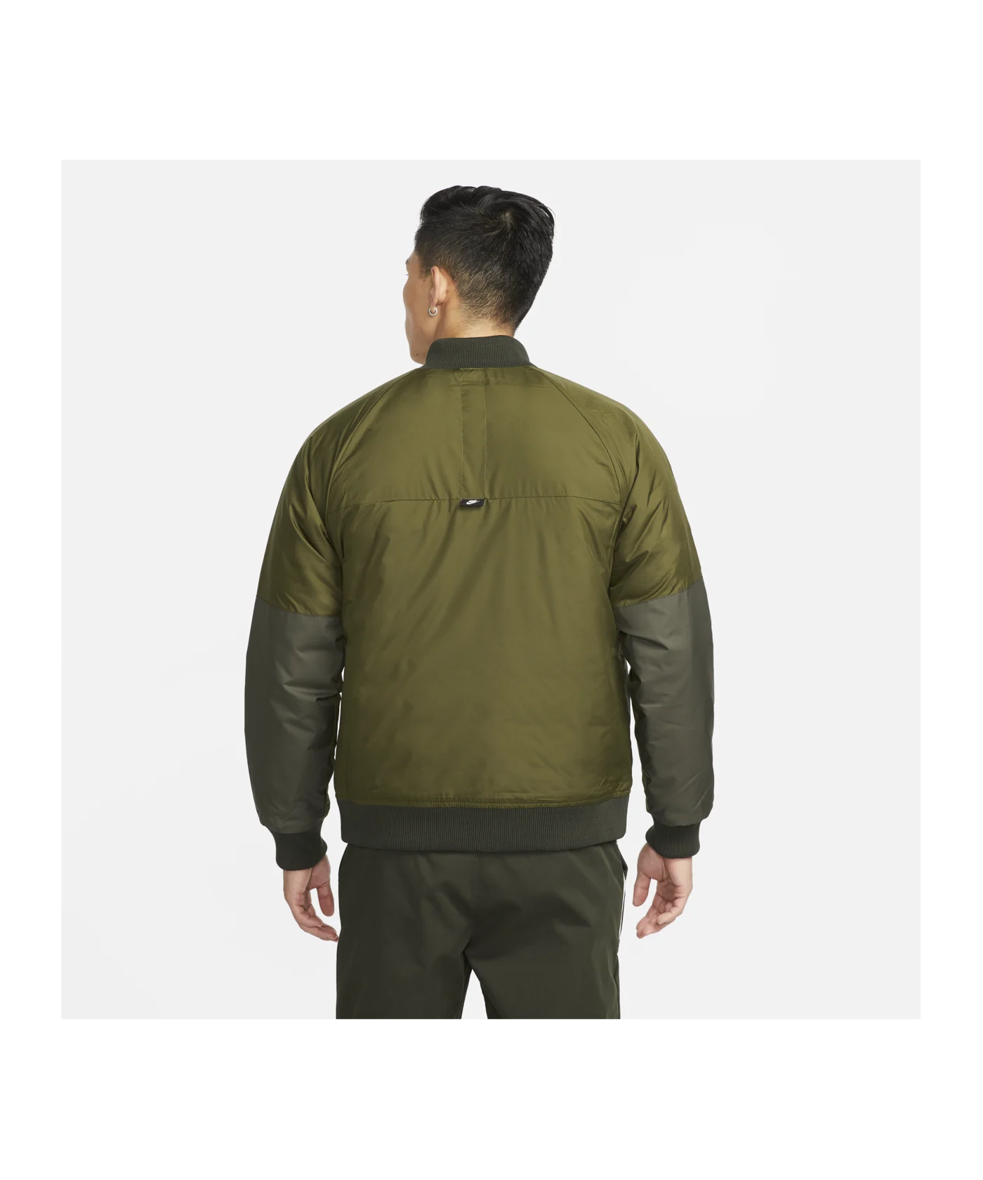 Nike Therma-FIT Legacy Bomber Jacke Grün F326
