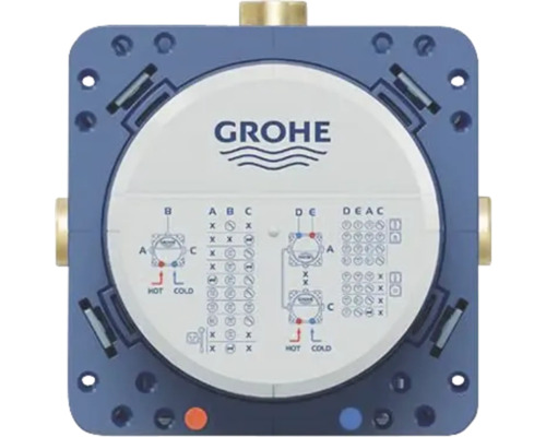 GROHE inbouw douchemengkraan RAPIDO SMARTBOX geborsteld messing 35600000