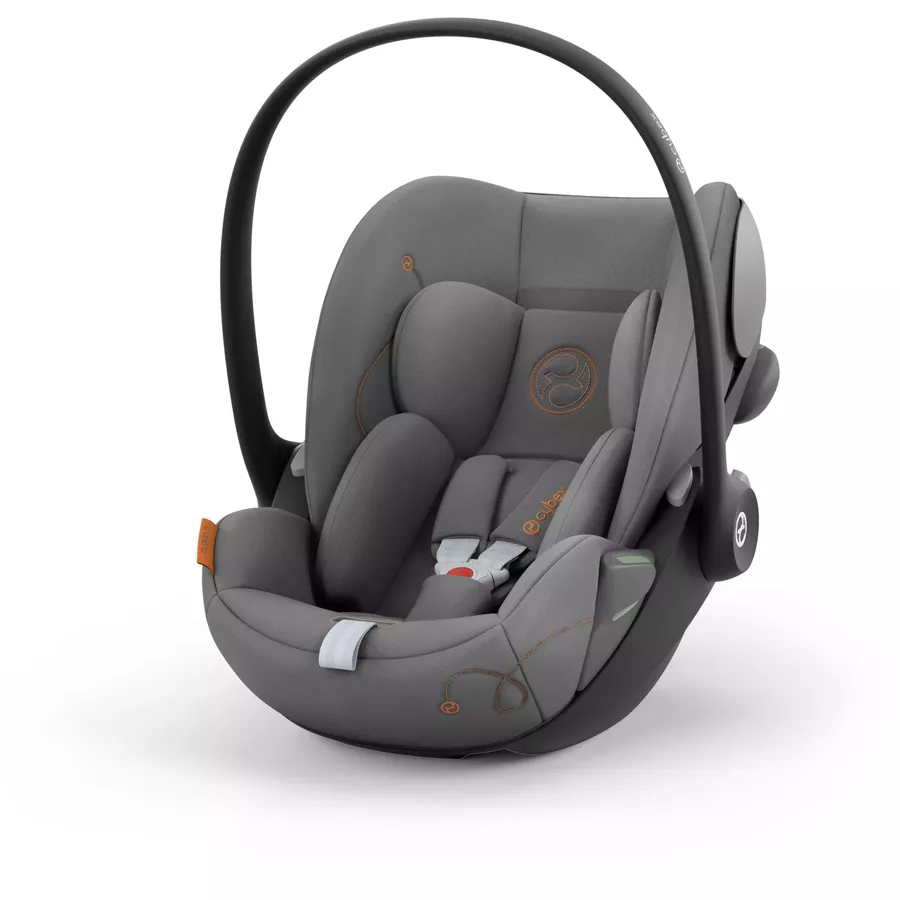 cybex GOLD Buggy Libelle Hibiscus Red inklusive Babyschale Cloud G i-Size Lava Grey und Adapter
