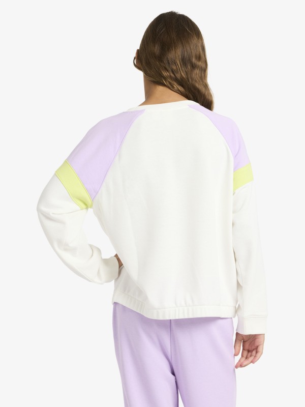 Swell Spirit Sweat Blanc Fille 4-16