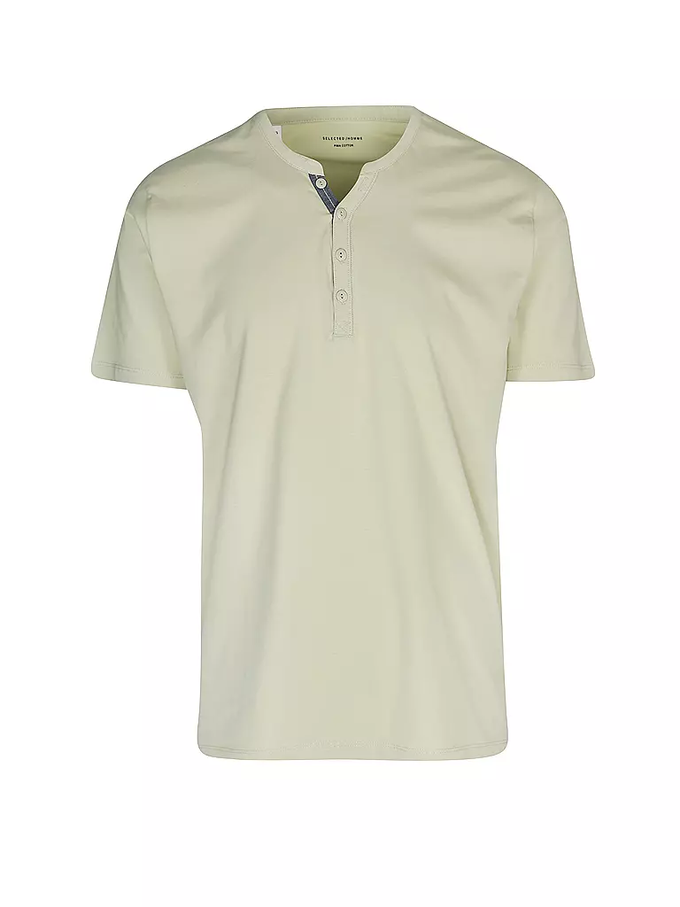 SELECTED T-Shirt SLHPIMA ASK JOE creme