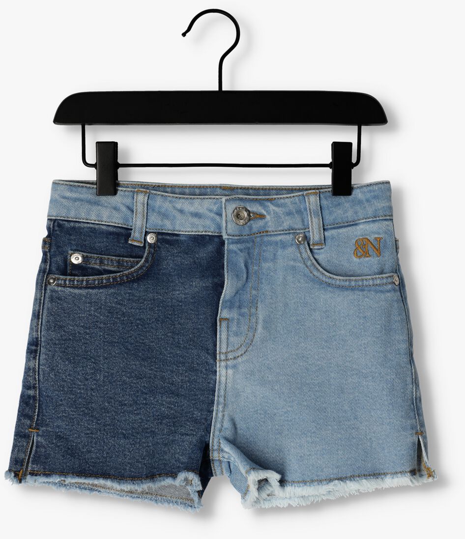 NIK & NIK blauwe nik & nik shorts fresia denim short
