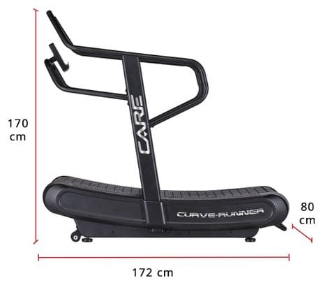 Tapis de course professionnel - CARE - CURVE-RUNNER