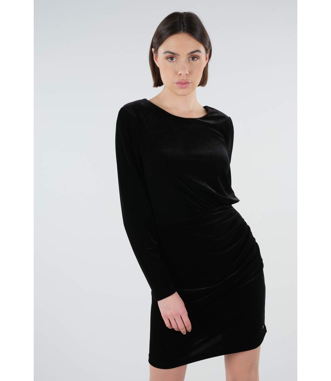Robe en velours palatine VETINA