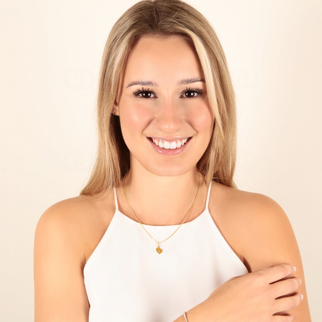 Anhänger 750/18 K Gelbgold Babyfüsse