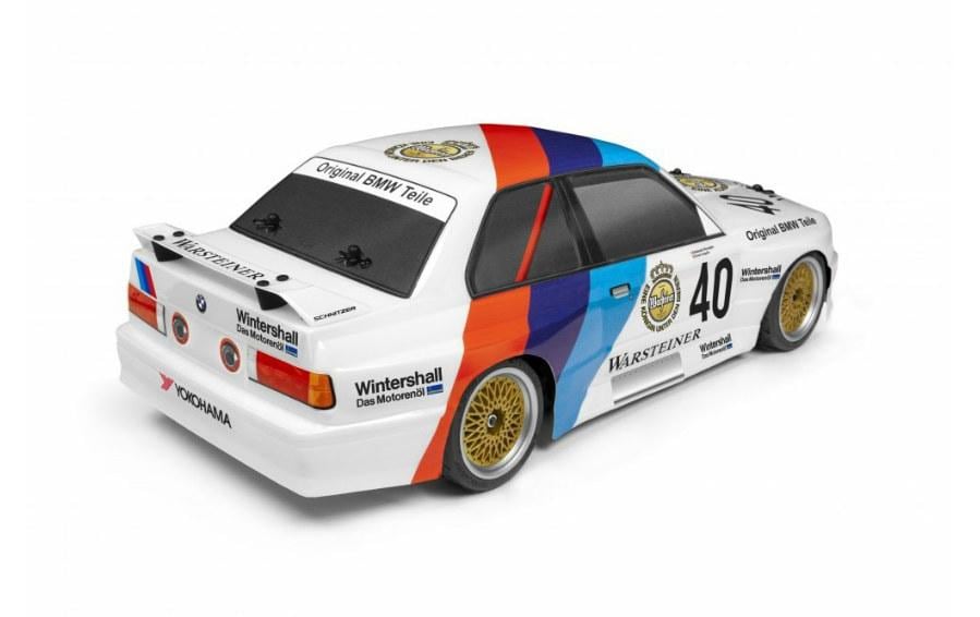Tourenwagen RS4 Sport 3 BMW M3 4WD, RTR, 1:10<br>BMW E30 M3 WARSTEINER auf HPI RS4 Sport 3 Tourenwagen Chassis