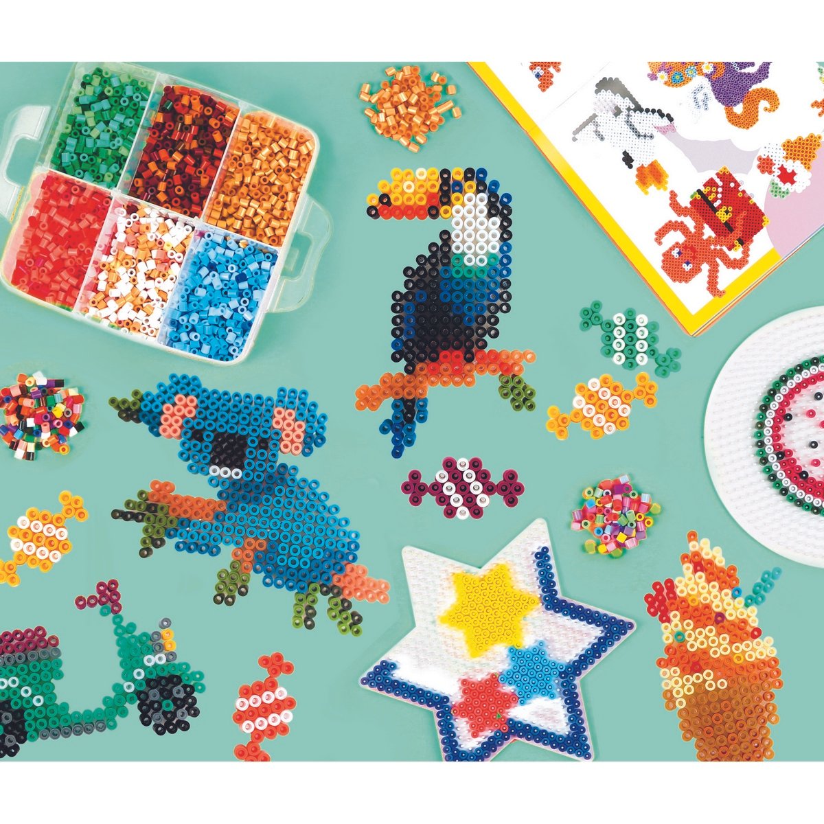 Maxi pack 7000 perles Hama