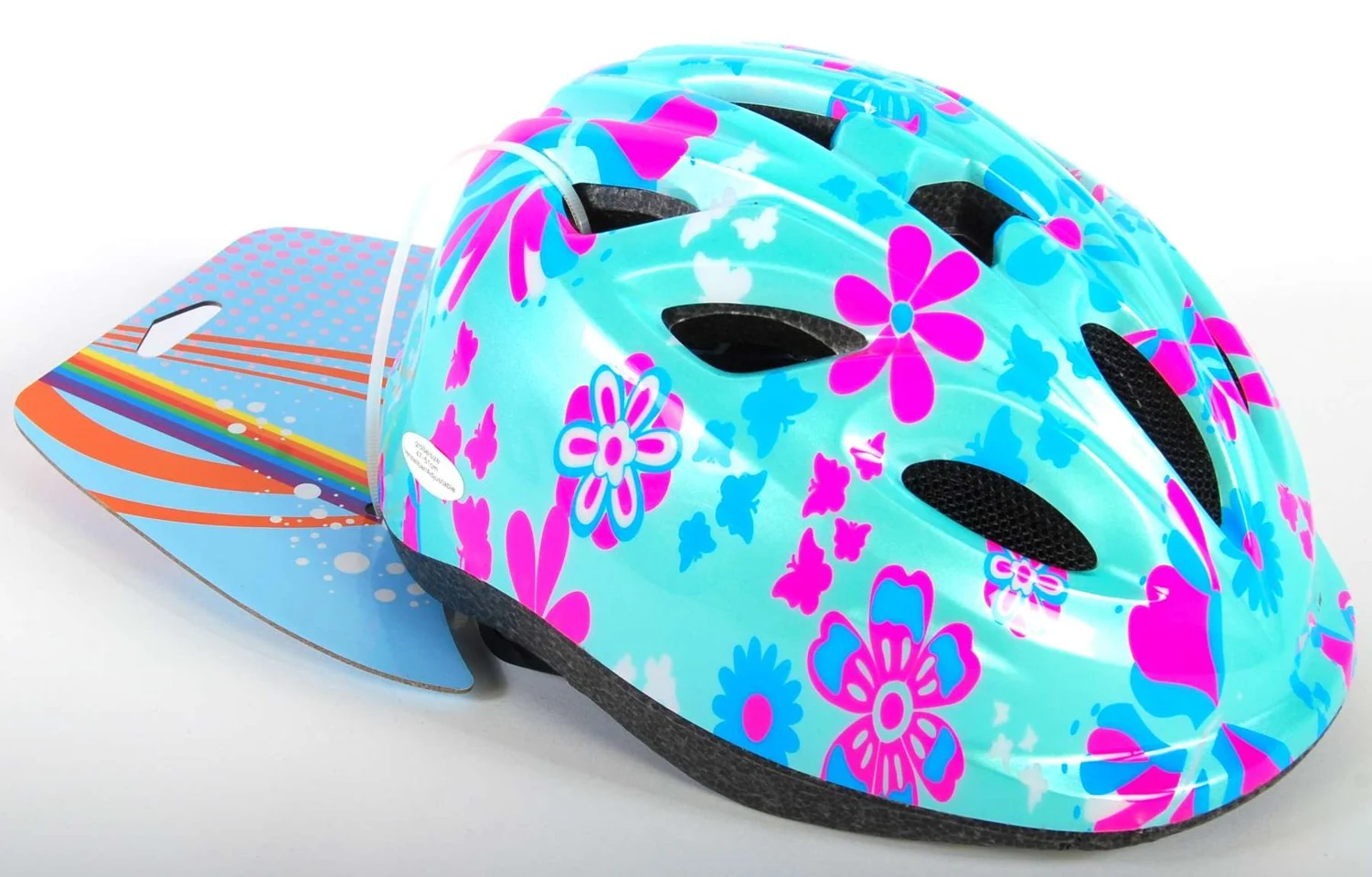 Volare - Cykelhjelm XS-S 47-51cm - Grøn/Pink