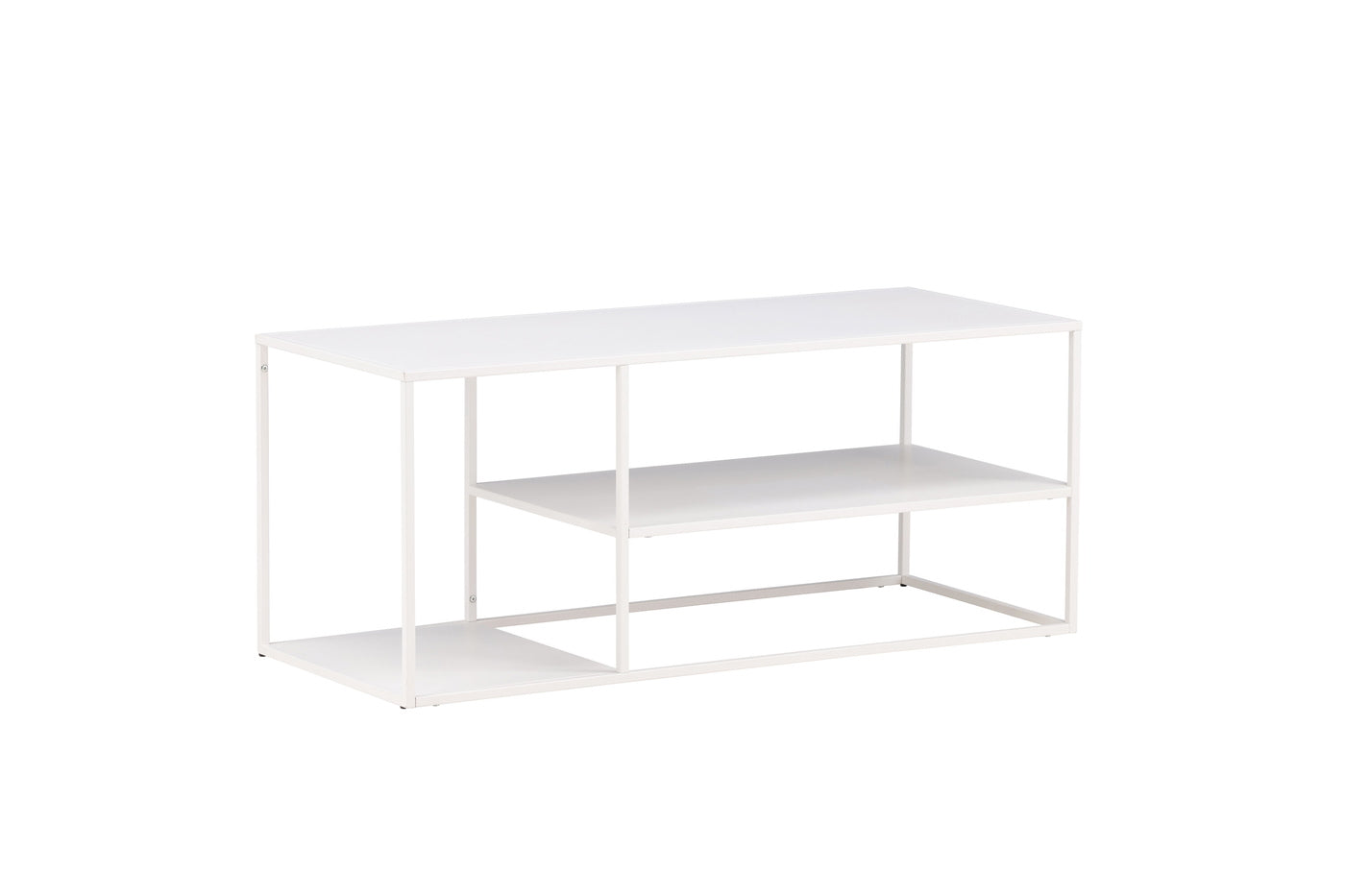 FjÃ´rd - Salontafel Wit 120cm - Staal