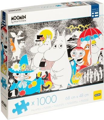 Mummitrollet Comic Book Cover 1 Puslespill 1000 Brikker