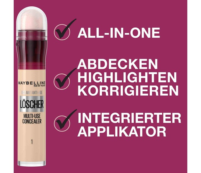 Maybelline Instant Anti-Age Effekt Concealer02 Nude