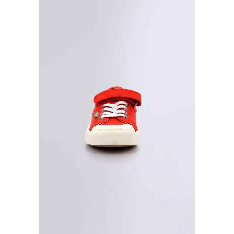Kickgoldi Rouge BASKETS BASSES Textile Fille