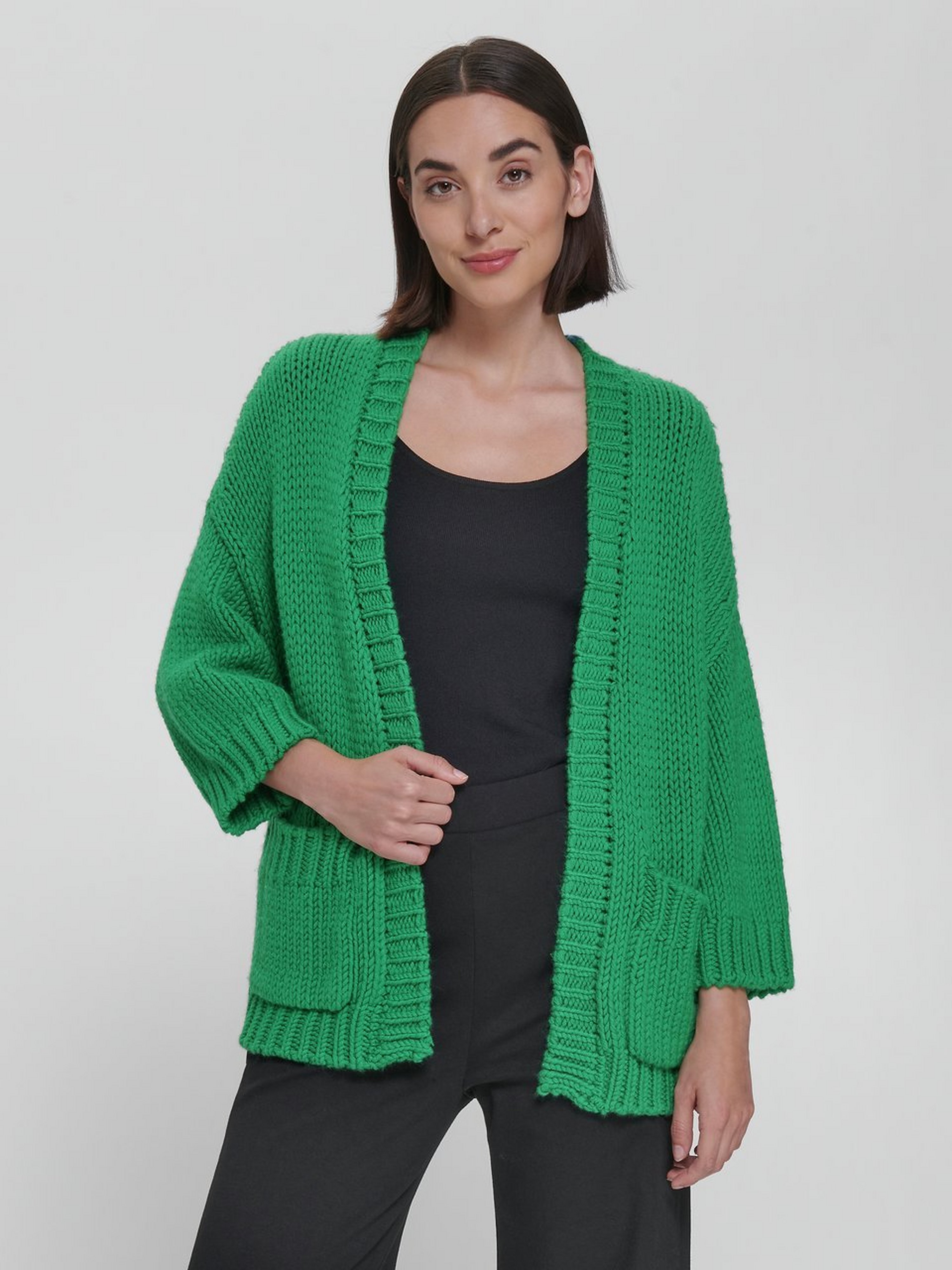 Strickjacke mit 1/2-Arm