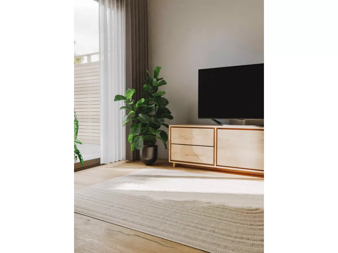Tapis Leo Crème 240x340 cm